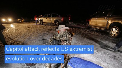 Capitol attack reflects US extremist evolution over decades, and other top stories in US news from January 24, 2021.