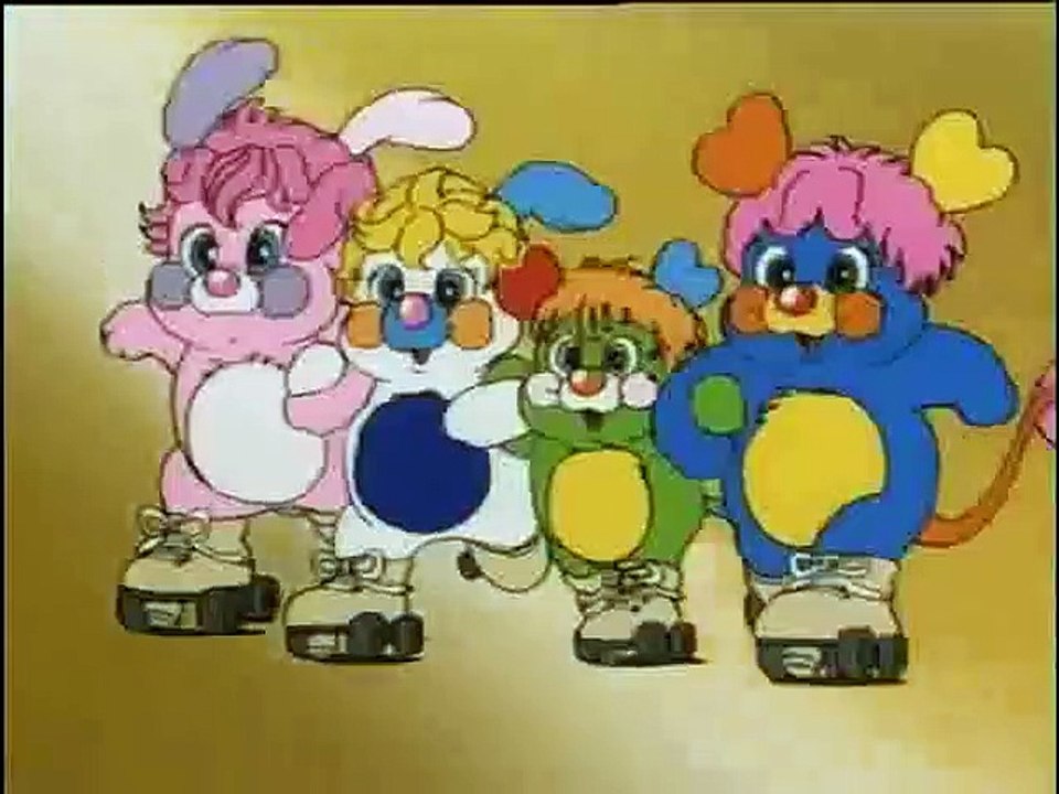 Les Popples 05b :Lecon de patin a roulette.
