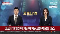 코로나19 확산에 지난해 항공 교통량 50% 감소