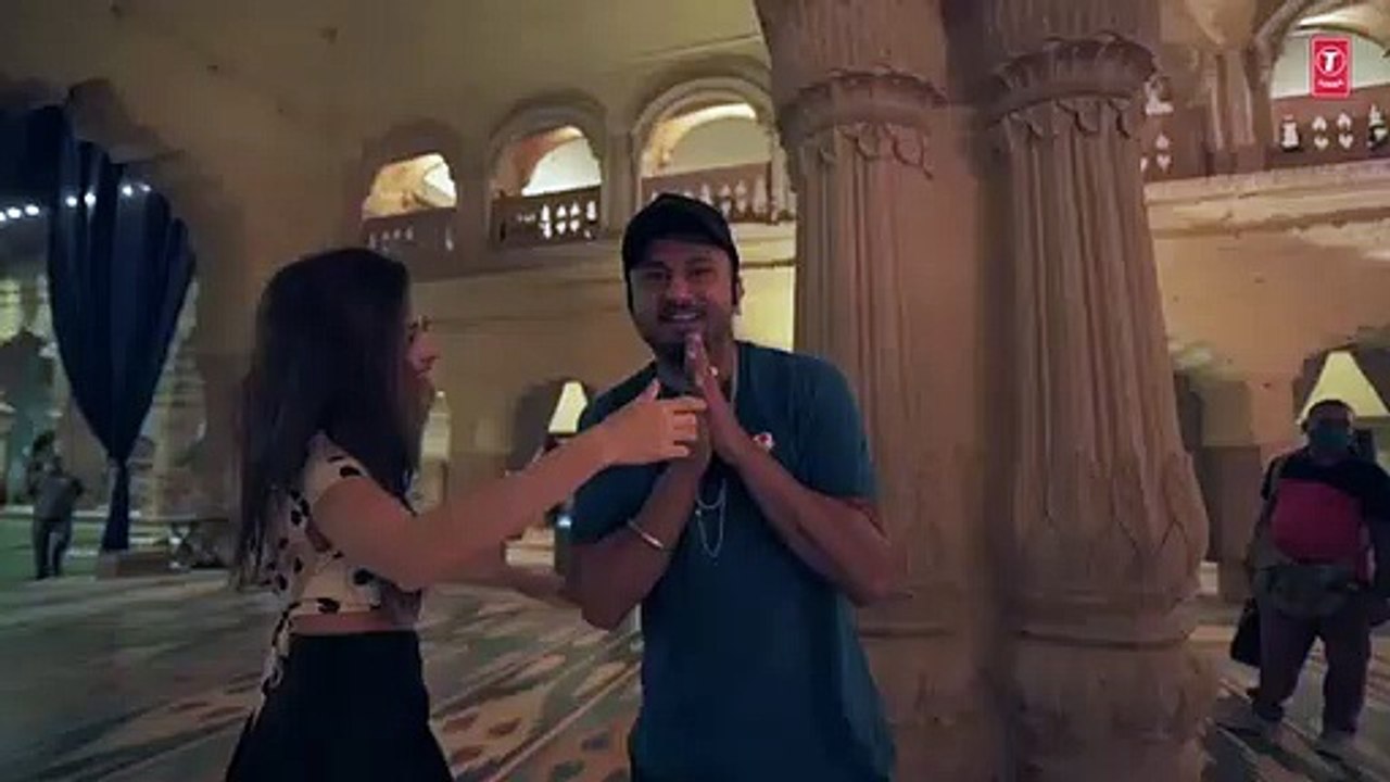 (SaiyaanJi ) Yo Yo Honey Singh & Nushrratt Bharuccha at the set of #SaiyaanJi-