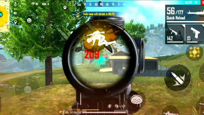 Free fire gameplay | montage kill gameplay | headshot highlight free fire | kill highlight free fire