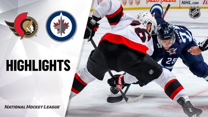 NHL Highlights | Senators @ Jets 1/23/21