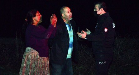 İzinsiz sokağa çıkıp kaza yapınca yaptıkları şaşkına çevirdi