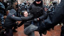 Russia arrests over 3,000 amid nationwide pro-Navalny protests