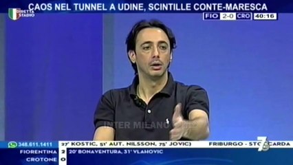 UDINESE-INTER 0-0 POST MATCH * TRAMONTANA: CON MARESCA NEI MINUTI DI RECUPERO IL VASO ERA GIÀ PIENO.