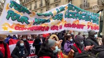 Fransa'da hükümetin politikaları protesto edildi