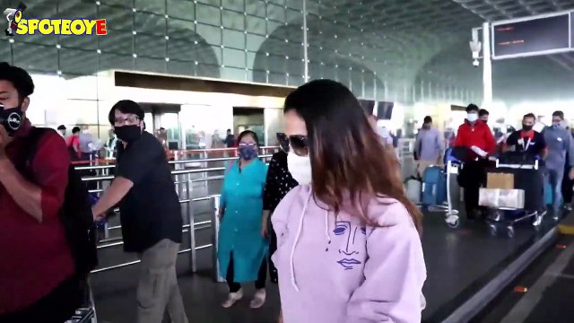 Ayushmann Khurrana and Mira Rajput snapped at the Airport