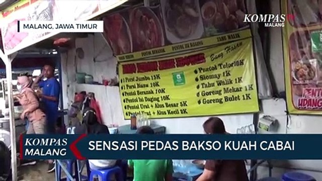 Penikmat Bakso Wajib Coba!! Bakso Kuah Cabai Yang Pedas dan Gurih