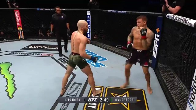 UFC : Conor McGregor mis K.O. au second round par Dustin Poirier