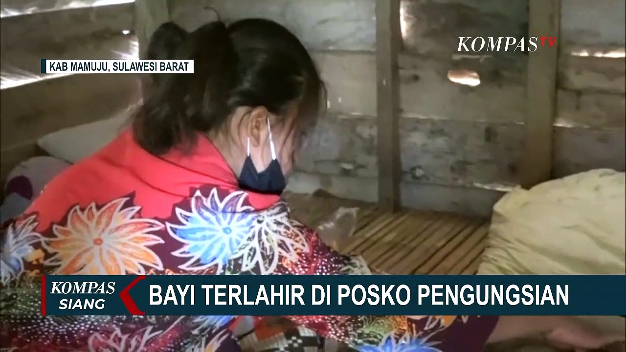 Bayi Perempuan Lahir di Posko Pengungsi Gempa Mamuju