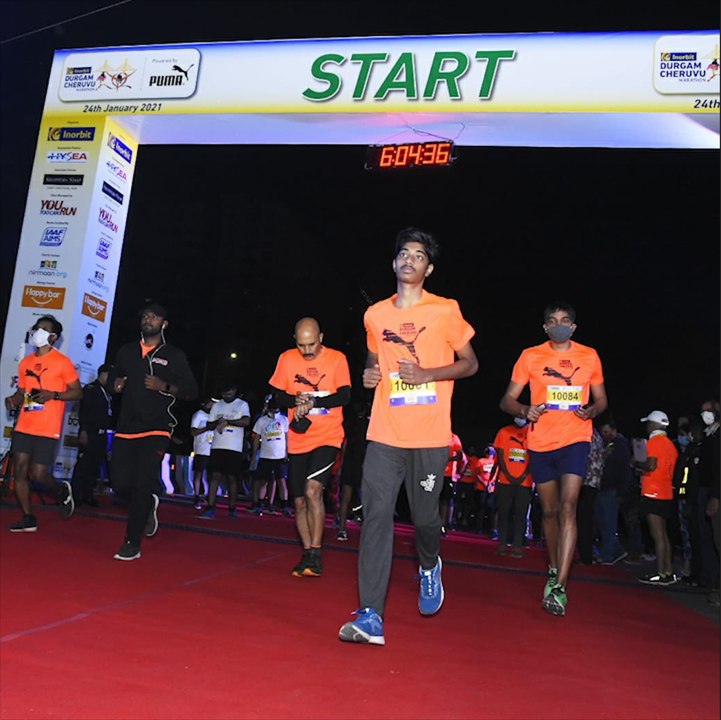 Hyderabadis participate in 5k and 10k-run to promote tourism, education of girls