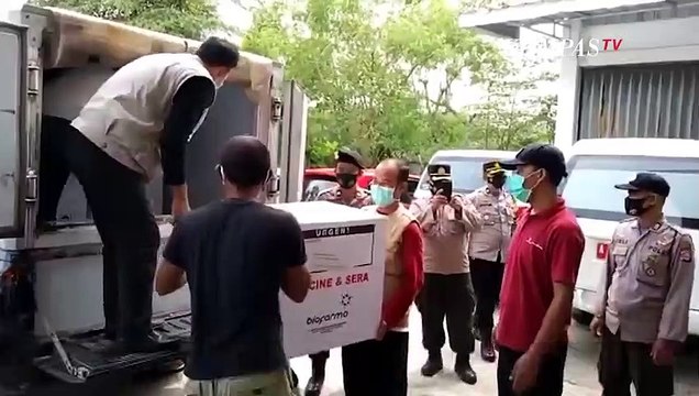 8.040 Vaksin Sinovac Tiba di Lebak, Banten Segera Mulai Vaksinasi Covid-19