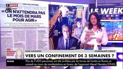 Covid-19 : Emmanuel Macron pourrait annoncer un troisième confinement (vidéo)