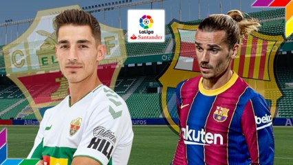 Elche - FC Barcelone : les compositions probables