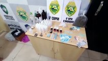 Polícia Militar retira de circulação quadrilha especializada em produção e venda de drogas