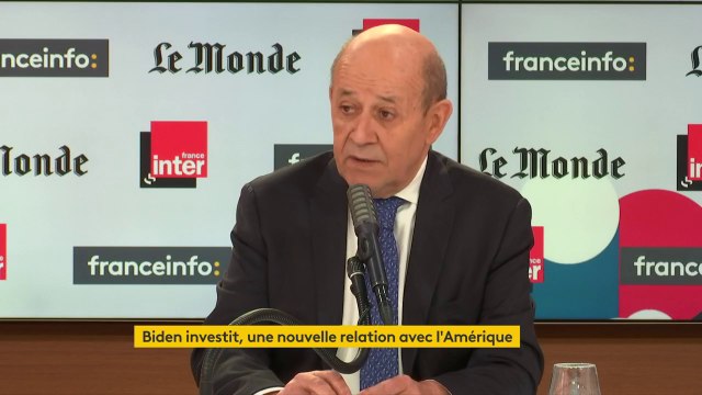 Jean-Yves Le Drian : Au-delà de ce qui s'est passé aux États-Unis, ce sont toutes les démocraties qui peuvent se sentir fragilisées