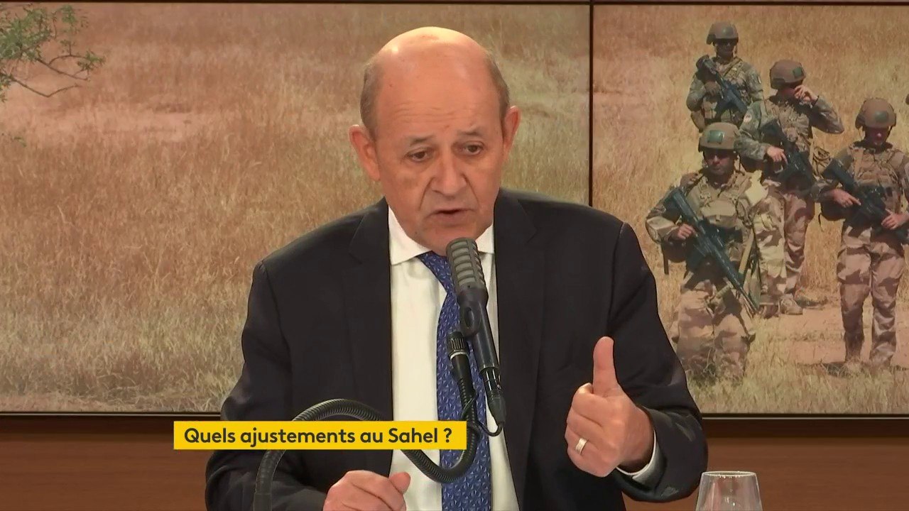 Jean-Yves LeDrian : "À terme, ce sont bien les forces africaines qui devront assurer leur propre sécurité [au Sahel]"