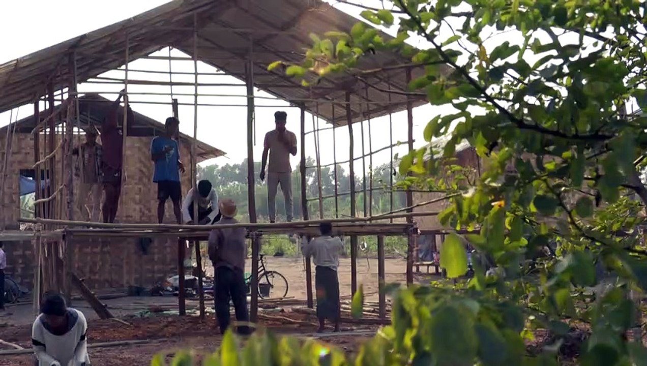Birmanie: "la maison de Dieu", un lopin de terre pour les déplacés fuyant la guerre