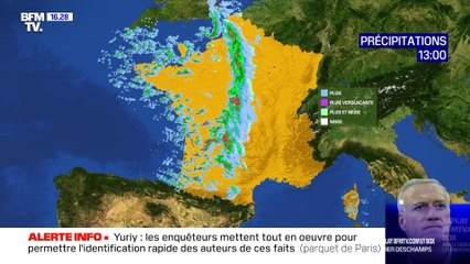 La météo pour ce lundi 25 janvier 2021