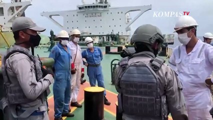 Bakamla Pergoki 2 Kapal Tanker Asing yang Diduga Jual Beli BBM Secara Ilegal