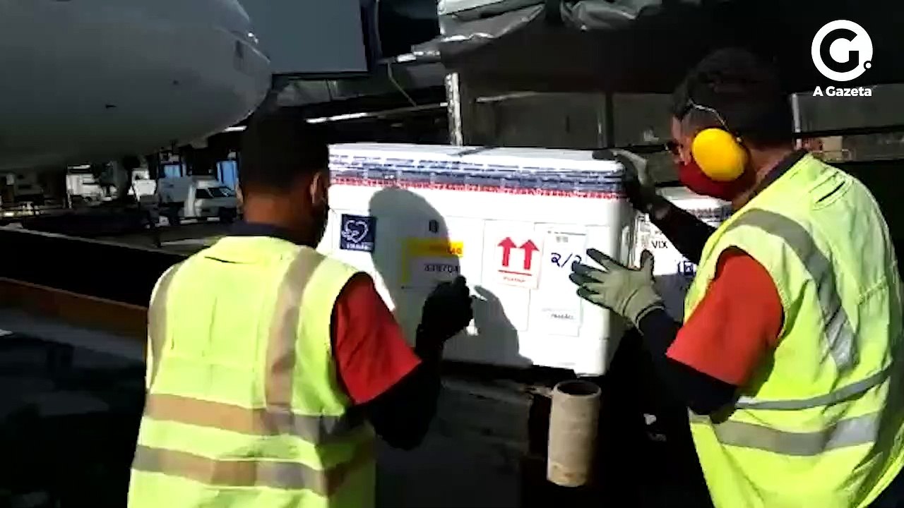 Vacinas foram transportadas ao ES em voo gratuito