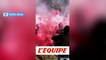 Les joueurs de Dijon accueillis par une soixantaine de supporters - Foot - WTF