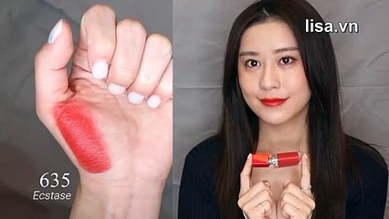 Shop bán son môi chính hãng tại Lisa Comestic