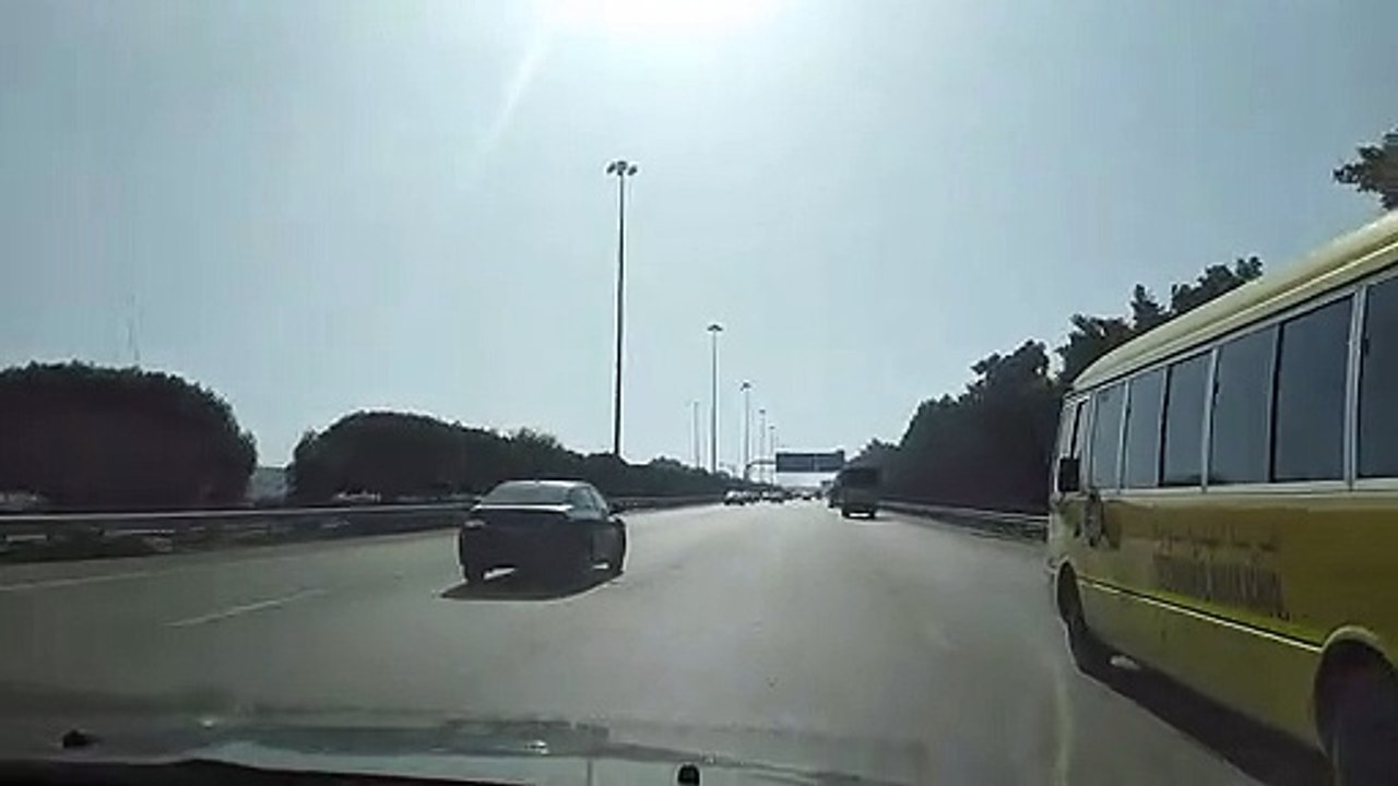 Gate to a desert resort in Abu Dhabi |