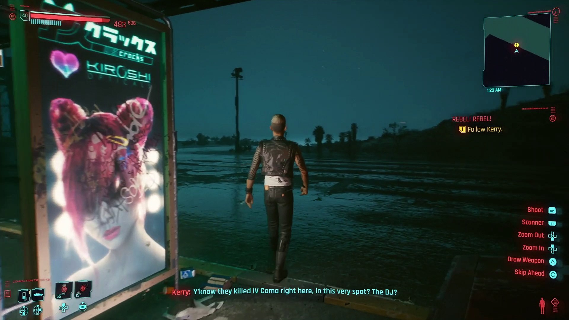 Helping Kerry Eurodyne - Cyberpunk 2077