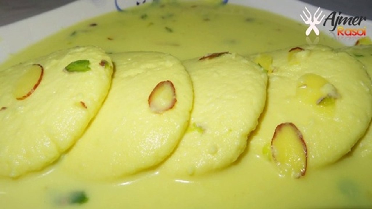 Rasmalai - Rasmalai Recipe - Rabri Rasmalai - Ajmer Recipe - Rajasthani Recipe - Best Recipe House