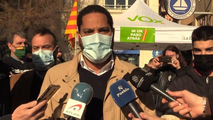 La ultraderecha asegura que la "mafia separatista" ha traído "violencia" y "falta de libertad"