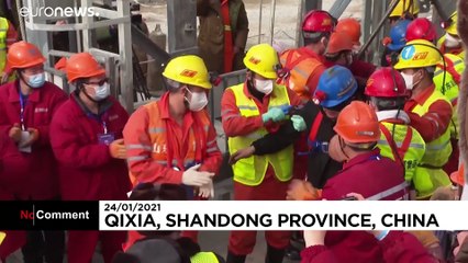 Chine : onze mineurs remontés à la surface, d'autres toujours coincés sous terre