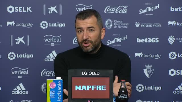 Jagoba Arrasate: Es la victoria, algo que necesitábamos ya