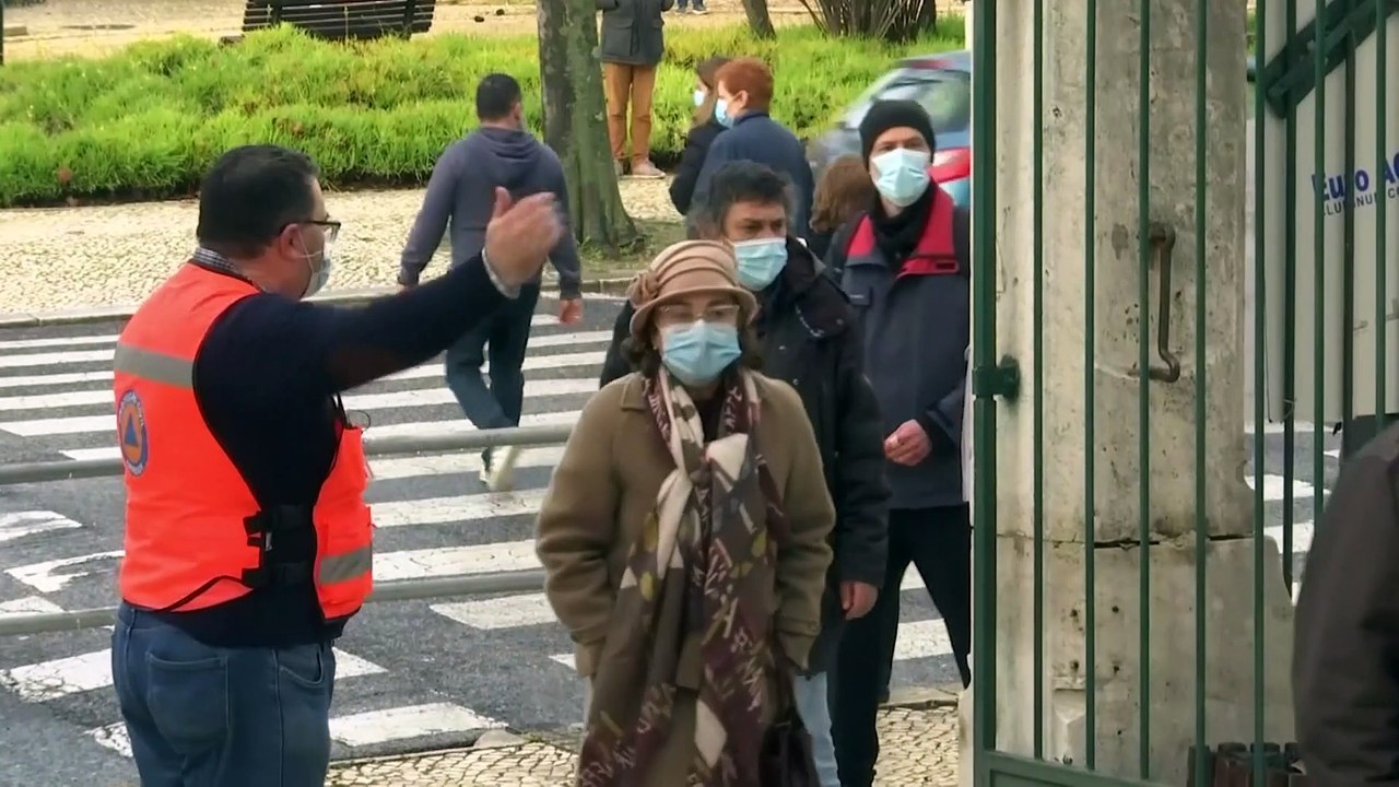 Präsidentschaftswahl in Portugal - Hohe Beteiligung trotz Corona-Krise