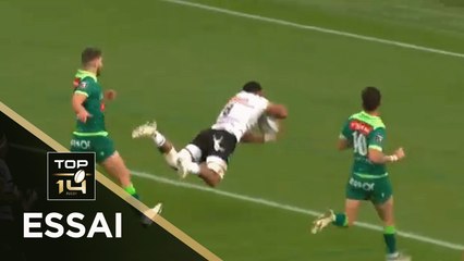 TOP 14 - Essai de Kitione KAMIKAMICA (SP) - Pau - Brive - J19 - Saison 2020/2021