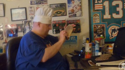 Tank Cooks Bacon Cheese Burgers