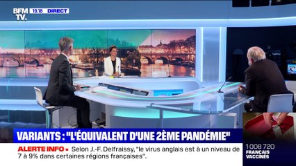 Jean-François Delfraissy: "Les variants changent complètement la donne" - 24/01