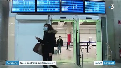 Aéroport : test PCR obligatoire pour entrer en France