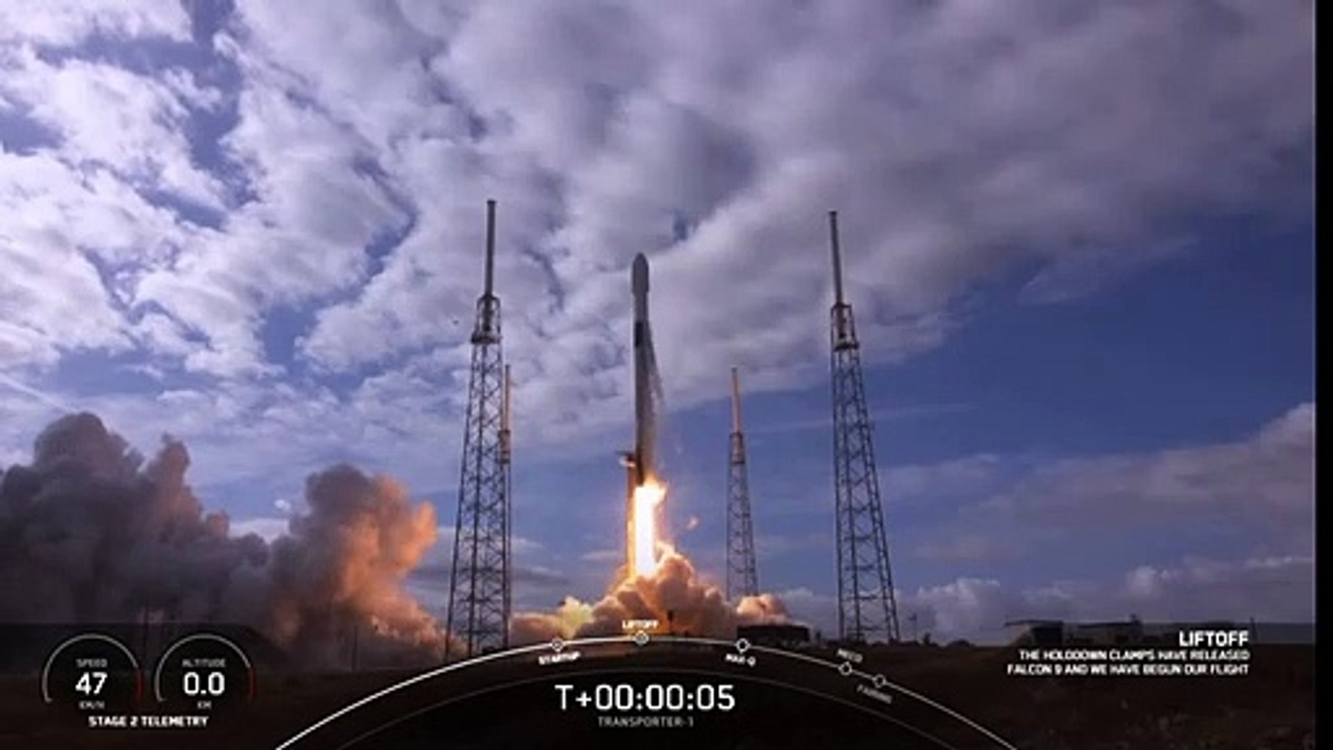 SpaceX estabelece novo recorde
