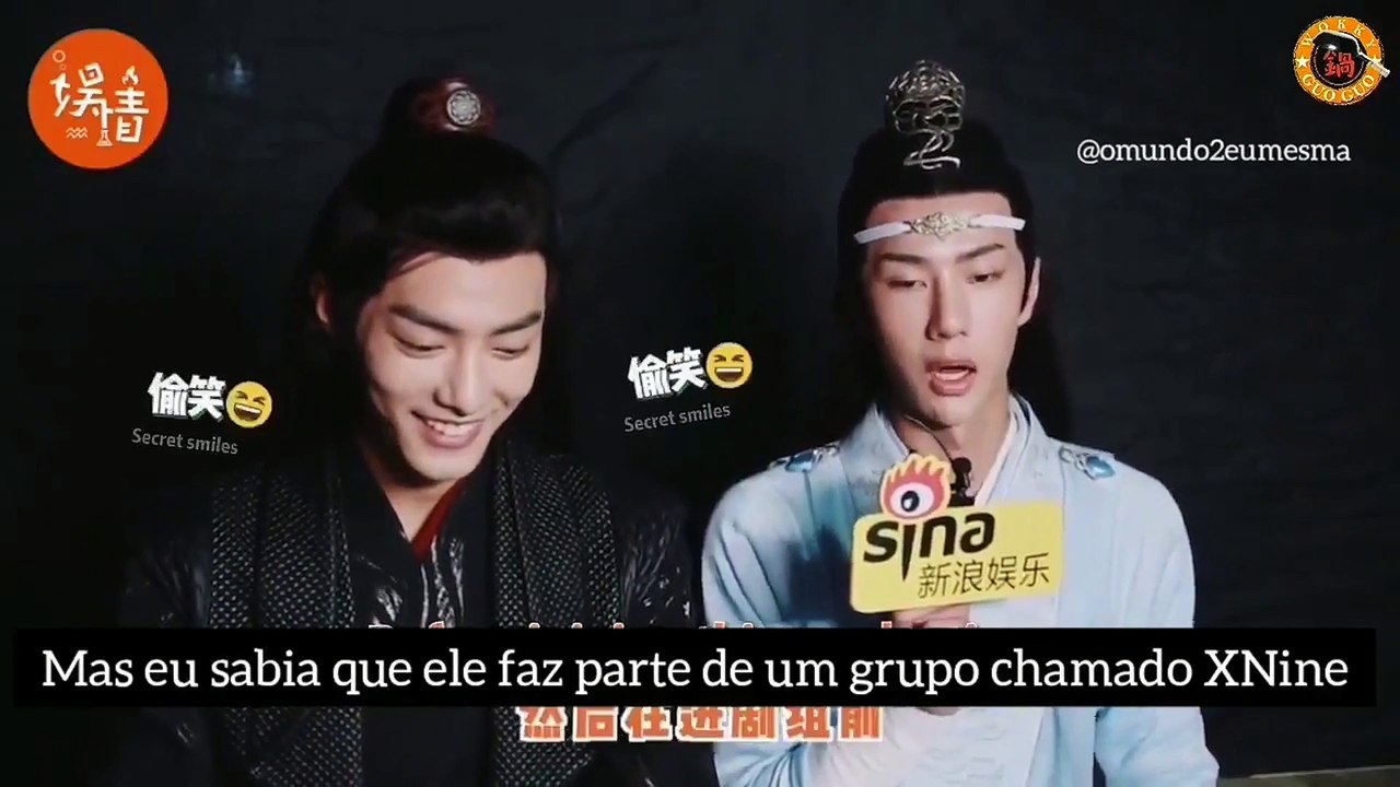 [PT SUB] Entrevista Sina com Xiao Zhan e Wang Yibo / WangXian entrevista