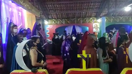 Elevação de espadas no Alzan do Amanhecer em 23/01/2021