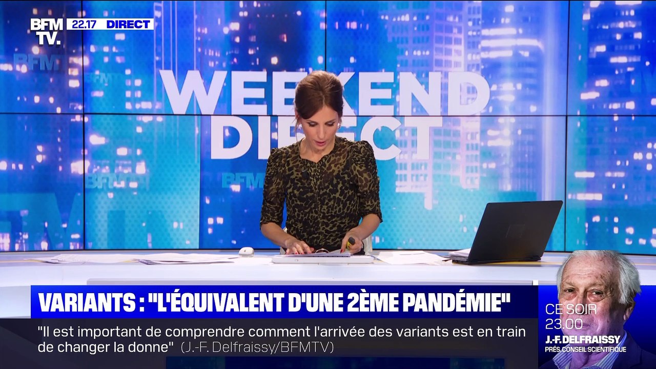 Covid-19: "les variants sont l'équivalent d'une deuxième pandémie", alerte Jean-François Delfraissy - 24/01