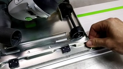 Festool AG 125 DE in Festool Rail Guide