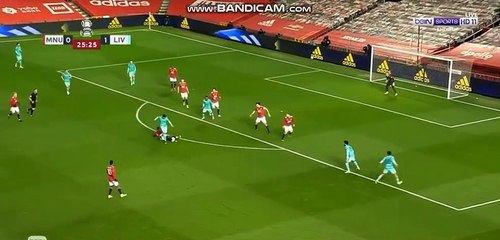 STRAIGHT GOAL  MASON - MNU 1-1 LIV - 24.1.2021