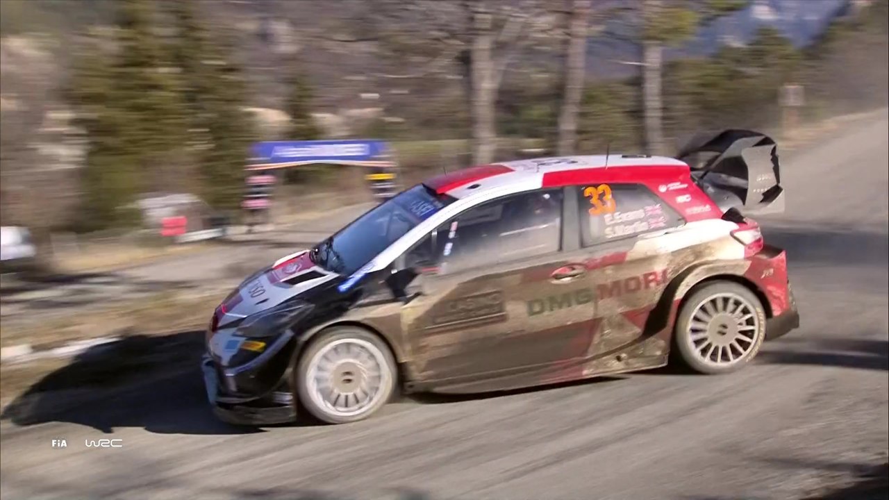 Highlights from WRC Rally Monte Carlo 2021