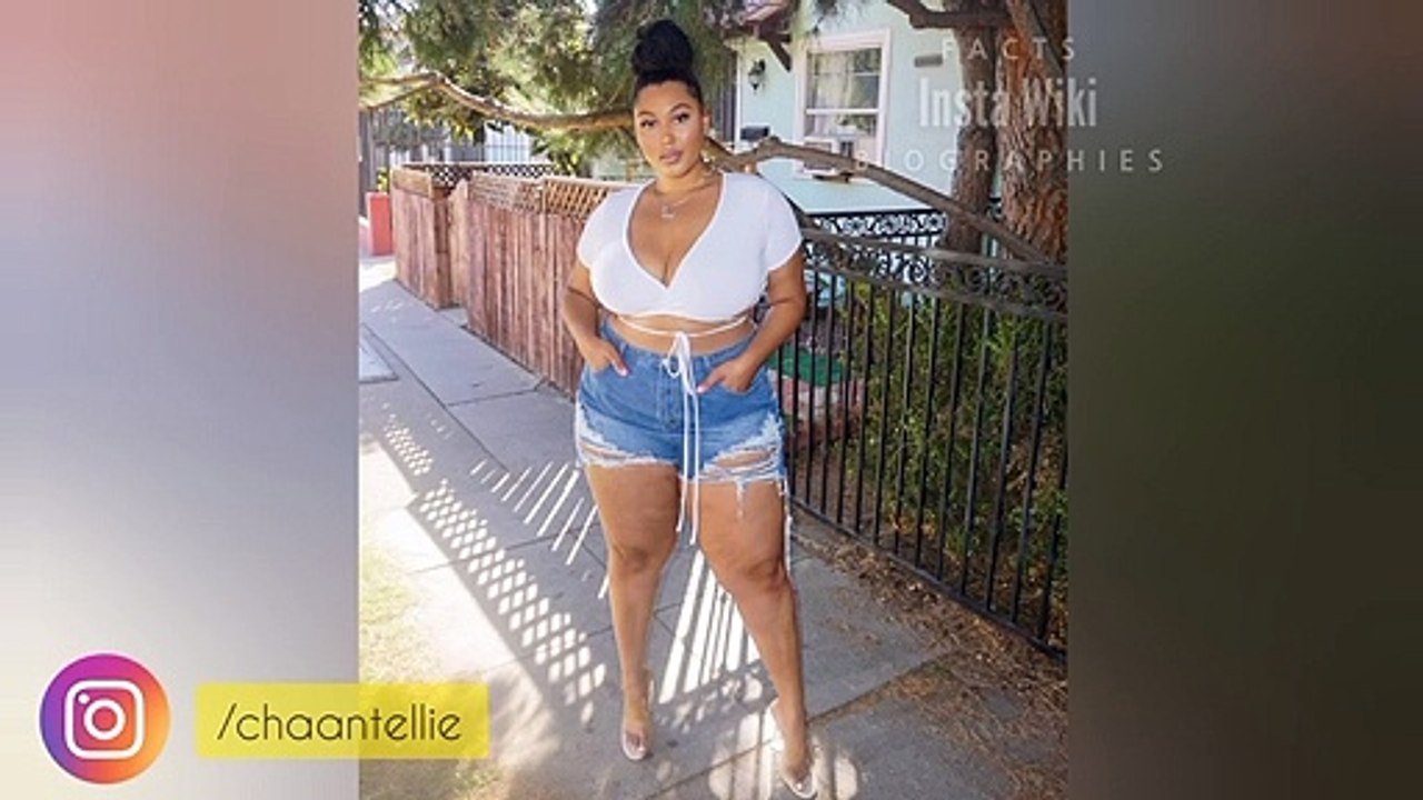 Chantelle Tyler  Gros seins fille_ American Plus Size Model _ Beauty Content Creator _ Age _