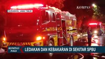 Terjadi Empat Kali Ledakan dan Kebakaran di Sekitar SPBU Margomulyo, Warga Panik!