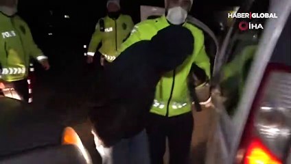 Filmleri aratmayan olay! O anlar saniye saniye kamerada