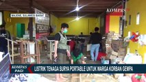 Keren! Relawan Rakit Pembangkit Listrik Tenaga Surya Untuk Kebutuhan Listrik Korban Gempa Majene