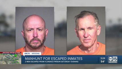 $60K reward offered for 2 Florence inmates who escaped Saturday